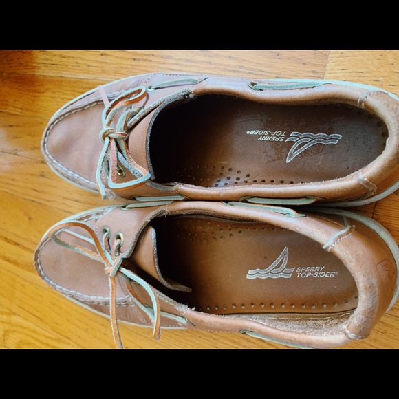 Sperry Top-Sider Leather Boat Shoes Men’s size 7-7.5 - Picture 3 of 3